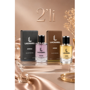 LACHAREL Intense ve Ambre 2'li Kadın Parfüm Seti Eau De Parfum 2x50 ML