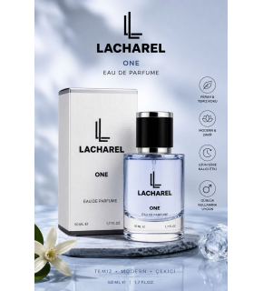LACHAREL One Eau De Parfum 50 ML Temiz Modern ve Çok Yönlü Günlük Parfüm