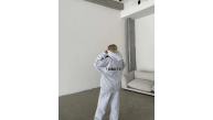 Kadın Nakış İşlemeli 3 İplik Pamuklu Sweat Alt-Üst Takım- Gri Kadın Nakış İşlemeli 3 İplik Pamuklu Sweat Alt-Üst Takım- Gri
