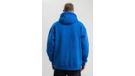 Erkek Oversize 3 İplik Pamuklu Kapüşonlu Kanguru Cepli Hoodie Sweatshirt - Saks Mavisi Erkek Oversize 3 İplik Pamuklu Kapüşonlu Kanguru Cepli Hoodie Sweatshirt - Saks Mavisi