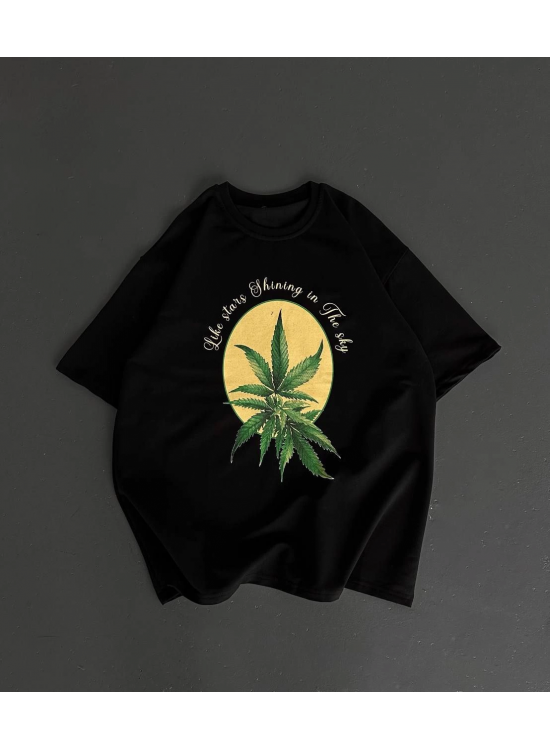 Erkek Baskılı T-Shirt Kısa Kol Bisiklet Yaka Regular Fit Yazlık Tişört - SiyahSiyah Erkek Baskılı T-Shirt Kısa Kol Bisiklet Yaka Regular Fit Yazlık Tişört - SiyahSiyah