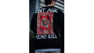 Erkek Bisiklet Yaka 3 İplik Pamuklu Baskılı SweatShirt - Siyah Erkek Bisiklet Yaka 3 İplik Pamuklu Baskılı SweatShirt - Siyah