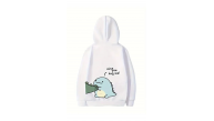 Sevgililer Günü Baskılı Oversize Kapüşonlu Sweatshirt Hoodie - Beyaz Sevgililer Günü Baskılı Oversize Kapüşonlu Sweatshirt Hoodie - Beyaz