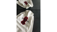 Kadın Kapüşonlu Kanguru Cepli Sweatshirt 3 İplik Pamuklu Baskılı Hoodie - Beyaz Kadın Kapüşonlu Kanguru Cepli Sweatshirt 3 İplik Pamuklu Baskılı Hoodie - Beyaz