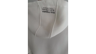 Kadın Oversize Kapüşonlu Cepli Baskılı 3 İplik Pamuklu Hoodie Sweatshirt - Beyaz Kadın Oversize Kapüşonlu Cepli Baskılı 3 İplik Pamuklu Hoodie Sweatshirt - Beyaz