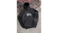Kadın Oversize Kapüşonlu Cepli Baskılı 3 İplik Pamuklu Hoodie Sweatshirt - Füme Kadın Oversize Kapüşonlu Cepli Baskılı 3 İplik Pamuklu Hoodie Sweatshirt - Füme