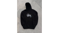 Kadın Oversize Kapüşonlu Cepli Baskılı 3 İplik Pamuklu Hoodie Sweatshirt - Siyah