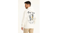 Erkek Kapüşonlu Kanguru Cepli Sweatshirt 3 İplik Pamuklu Baskılı Hoodie - Beyaz Erkek Kapüşonlu Kanguru Cepli Sweatshirt 3 İplik Pamuklu Baskılı Hoodie - Beyaz