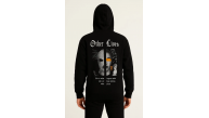 Erkek Kapüşonlu Kanguru Cepli Sweatshirt 3 İplik Pamuklu Baskılı Hoodie - Siyah Erkek Kapüşonlu Kanguru Cepli Sweatshirt 3 İplik Pamuklu Baskılı Hoodie - Siyah