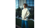 Erkek 3 İplik Pamuklu Kapüşonlu Basic SweatShirt Hoodie - Beyaz Erkek 3 İplik Pamuklu Kapüşonlu Basic SweatShirt Hoodie - Beyaz