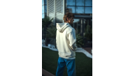 Erkek 3 İplik Pamuklu Kapüşonlu Basic SweatShirt Hoodie - Beyaz Erkek 3 İplik Pamuklu Kapüşonlu Basic SweatShirt Hoodie - Beyaz