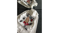 Kadın Oversize Kapüşonlu Cepli Baskılı 3 İplik Pamuklu Hoodie Sweatshirt - Beyaz Kadın Oversize Kapüşonlu Cepli Baskılı 3 İplik Pamuklu Hoodie Sweatshirt - Beyaz