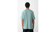 Erkek Tişört Düz Basic Penye Yazlık Bisiklet Yaka Kısa Kol T-Shirt - Mint Yeşili