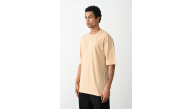 Erkek Tişört Düz Basic Penye Yazlık Bisiklet Yaka Kısa Kol T-Shirt - Bej Erkek Tişört Düz Basic Penye Yazlık Bisiklet Yaka Kısa Kol T-Shirt - Bej