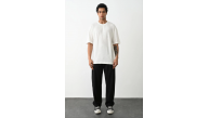 Erkek Tişört Düz Basic Penye Yazlık Bisiklet Yaka Kısa Kol T-Shirt - Beyaz Erkek Tişört Düz Basic Penye Yazlık Bisiklet Yaka Kısa Kol T-Shirt - Beyaz