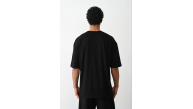 Erkek Tişört Düz Basic Penye Yazlık Bisiklet Yaka Kısa Kol T-Shirt - Siyah