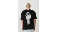 Erkek Baskılı T-Shirt Kısa Kol Bisiklet Yaka Rahat Kalıp Tişört - Siyah Erkek Baskılı T-Shirt Kısa Kol Bisiklet Yaka Rahat Kalıp Tişört - Siyah