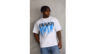 Erkek Baskılı T-Shirt Kısa Kol Bisiklet Yaka Rahat Kalıp Tişört - Beyaz Erkek Baskılı T-Shirt Kısa Kol Bisiklet Yaka Rahat Kalıp Tişört - Beyaz