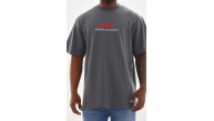 Erkek Baskılı T-Shirt Kısa Kol Bisiklet Yaka Rahat Kalıp Tişört - Füme Erkek Baskılı T-Shirt Kısa Kol Bisiklet Yaka Rahat Kalıp Tişört - Füme