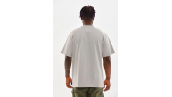 Erkek Kısa Kol Yazlık Tişört Bisiklet Yaka Baskılı Oversize T-Shirt - Gri Erkek Kısa Kol Yazlık Tişört Bisiklet Yaka Baskılı Oversize T-Shirt - Gri