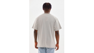 Erkek Baskılı T-Shirt Kısa Kol Bisiklet Yaka Rahat Kalıp Tişört - Gri Erkek Baskılı T-Shirt Kısa Kol Bisiklet Yaka Rahat Kalıp Tişört - Gri