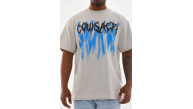 Erkek Baskılı T-Shirt Kısa Kol Bisiklet Yaka Rahat Kalıp Tişört - Gri Erkek Baskılı T-Shirt Kısa Kol Bisiklet Yaka Rahat Kalıp Tişört - Gri