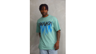 Erkek Baskılı T-Shirt Kısa Kol Bisiklet Yaka Rahat Kalıp Tişört - Mint Yeşili Erkek Baskılı T-Shirt Kısa Kol Bisiklet Yaka Rahat Kalıp Tişört - Mint Yeşili