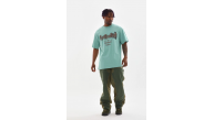 Erkek Baskılı T-Shirt Kısa Kol Bisiklet Yaka Rahat Kalıp Tişört - Mint Yeşili Erkek Baskılı T-Shirt Kısa Kol Bisiklet Yaka Rahat Kalıp Tişört - Mint Yeşili
