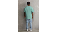 Erkek Baskılı T-Shirt Kısa Kol Bisiklet Yaka Rahat Kalıp Tişört - Mint Yeşili Erkek Baskılı T-Shirt Kısa Kol Bisiklet Yaka Rahat Kalıp Tişört - Mint Yeşili