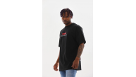 Erkek Baskılı T-Shirt Kısa Kol Bisiklet Yaka Rahat Kalıp Tişört - Siyah Erkek Baskılı T-Shirt Kısa Kol Bisiklet Yaka Rahat Kalıp Tişört - Siyah