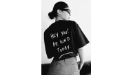 Kadın Baskılı T-Shirt Kısa Kol Bisiklet Yaka Oversize Rahat Kalıp Tişört T-Shirt - Siyah Kadın Baskılı T-Shirt Kısa Kol Bisiklet Yaka Oversize Rahat Kalıp Tişört T-Shirt - Siyah