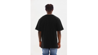 Erkek Baskılı T-Shirt Kısa Kol Bisiklet Yaka Rahat Kalıp Tişört - Siyah Erkek Baskılı T-Shirt Kısa Kol Bisiklet Yaka Rahat Kalıp Tişört - Siyah