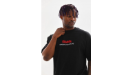 Erkek Baskılı T-Shirt Kısa Kol Bisiklet Yaka Rahat Kalıp Tişört - Siyah Erkek Baskılı T-Shirt Kısa Kol Bisiklet Yaka Rahat Kalıp Tişört - Siyah
