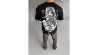 Erkek Kısa Kol Tişört Bisiklet Yaka Filistin Poşulu Baskılı T-Shirt - Siyah Erkek Kısa Kol Tişört Bisiklet Yaka Filistin Poşulu Baskılı T-Shirt - Siyah