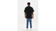 Erkek Baskılı T-Shirt Kısa Kol Bisiklet Yaka Rahat Kalıp Günlük Tişört - Siyah Erkek Baskılı T-Shirt Kısa Kol Bisiklet Yaka Rahat Kalıp Günlük Tişört - Siyah