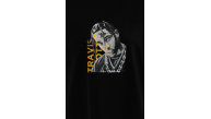 Kadın Baskılı T-Shirt Kısa Kol Bisiklet Yaka Oversize Rahat Kalıp Günlük Tişört - Siyah Kadın Baskılı T-Shirt Kısa Kol Bisiklet Yaka Oversize Rahat Kalıp Günlük Tişört - Siyah