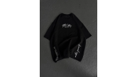 Erkek Kısa Kol Tişört Bisiklet Yaka Filistin Poşulu Baskılı T-Shirt - Siyah Erkek Kısa Kol Tişört Bisiklet Yaka Filistin Poşulu Baskılı T-Shirt - Siyah