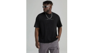 Erkek Baskılı T-Shirt Kısa Kol Bisiklet Yaka Regular Fit Rahat Kalıp Tişört - Siyah Erkek Baskılı T-Shirt Kısa Kol Bisiklet Yaka Regular Fit Rahat Kalıp Tişört - Siyah
