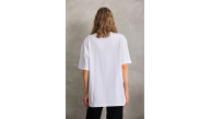 Kadın Düz Kısa kol Penye T-shirt - Beyaz Kadın Düz Kısa kol Penye T-shirt - Beyaz