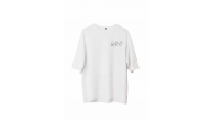 Erkek Baskılı T-Shirt Kısa Kol Bisiklet Yaka Regular Fit Rahat Kalıp Günlük Tişört - Beyaz