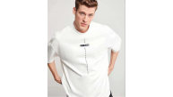 Erkek Kısa Kol Yazlık Tişört Bisiklet Yaka Baskılı Oversize T-Shirt - Beyaz Erkek Kısa Kol Yazlık Tişört Bisiklet Yaka Baskılı Oversize T-Shirt - Beyaz