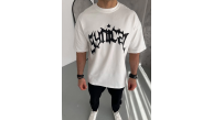 ERKEK Tişört Bisiklet Yaka Baskılı Kısa kol T-Shirt - Beyaz ERKEK Tişört Bisiklet Yaka Baskılı Kısa kol T-Shirt - Beyaz