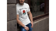 Erkek Tişort Bisiklet Yaka Baskılı Kısa kol T-Shirt - Beyaz Erkek Tişort Bisiklet Yaka Baskılı Kısa kol T-Shirt - Beyaz