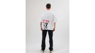 Erkek Baskılı T-Shirt Kısa Kol Bisiklet Yaka Regular Fit Rahat Kalıp Günlük Tişört - Beyaz Erkek Baskılı T-Shirt Kısa Kol Bisiklet Yaka Regular Fit Rahat Kalıp Günlük Tişört - Beyaz