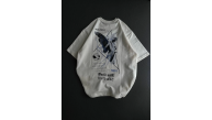 Kadın Baskılı T-Shirt Kısa Kol Bisiklet Yaka Oversize Rahat Kalıp Günlük Tişört - Beyaz Kadın Baskılı T-Shirt Kısa Kol Bisiklet Yaka Oversize Rahat Kalıp Günlük Tişört - Beyaz