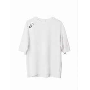 Erkek Baskılı T-Shirt Kısa Kol Bisiklet Yaka Regular Fit Rahat Kalıp Günlük Tişört - Beyaz