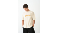 Erkek Baskılı T-Shirt Kısa Kol Bisiklet Yaka Regular Fit Rahat Kalıp Günlük Tişört - Beyaz Erkek Baskılı T-Shirt Kısa Kol Bisiklet Yaka Regular Fit Rahat Kalıp Günlük Tişört - Beyaz