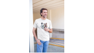 Erkek Kısa Kol Yazlık Tişört Bisiklet Yaka Baskılı Oversize T-Shirt - Beyaz Erkek Kısa Kol Yazlık Tişört Bisiklet Yaka Baskılı Oversize T-Shirt - Beyaz
