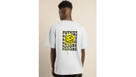 Erkek Kısa Kol Yazlık Tişört Bisiklet Yaka Baskılı Oversize T-Shirt - Beyaz Erkek Kısa Kol Yazlık Tişört Bisiklet Yaka Baskılı Oversize T-Shirt - Beyaz