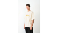 Erkek Baskılı T-Shirt Kısa Kol Bisiklet Yaka Regular Fit Rahat Kalıp Günlük Tişört - Beyaz Erkek Baskılı T-Shirt Kısa Kol Bisiklet Yaka Regular Fit Rahat Kalıp Günlük Tişört - Beyaz